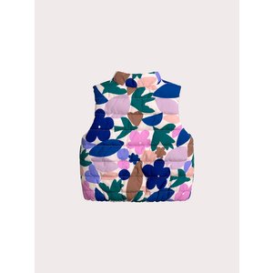 Βρεφικό Αμάνικο Μπουφάν για Κορίτσια Lilac Floral - 2 σε 1