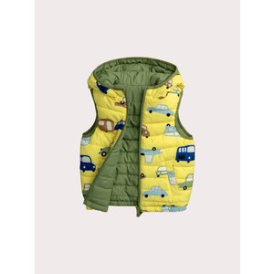 Παιδικό Αμάνικο Μπουφάν για Αγόρια Olive Cars - 2 σε 1