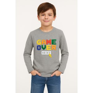 Παιδική Μπλούζα για Αγόρια Game Over
