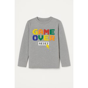 Παιδική Μπλούζα για Αγόρια Game Over