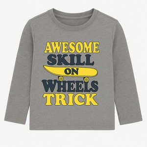 Παιδική Μπλούζα για Αγόρια Awesome Trick