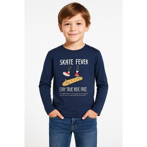 Παιδική Μπλούζα για Αγόρια White Skate