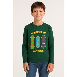 Παιδική Μπλούζα για Αγόρια Forrest Wheels