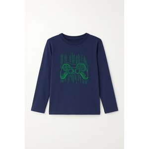 Παιδική Μπλούζα για Αγόρια Navy Joystick