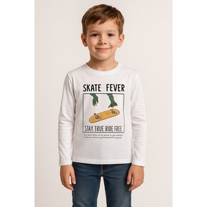 Παιδική Μπλούζα για Αγόρια Ride Free