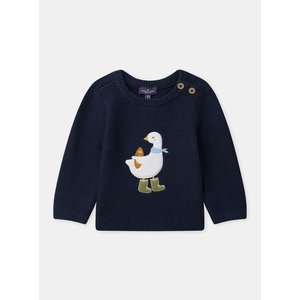 Βρεφικό Πουλόβερ για Αγόρια Navy French