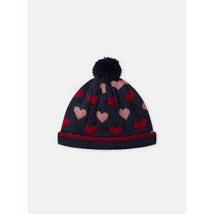 Παιδικός Σκούφος για Κορίτσια Navy Love