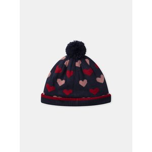 Παιδικός Σκούφος για Κορίτσια Navy Love