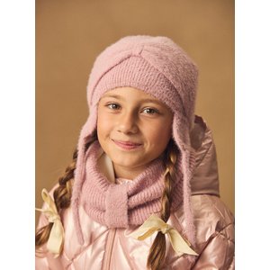 Παιδικός Σκούφος για Κορίτσια Soft Pink