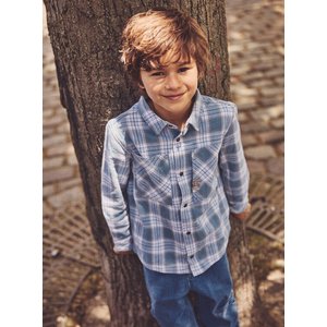 Παιδικό Πουκάμισο για Αγόρια Blue Formal