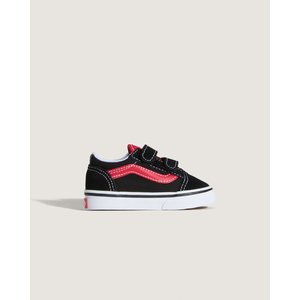 Βρεφικά Παπούτσια Vans Old Skool για Αγόρια Black/Red (Μεγέθη 20-25)
