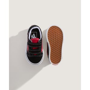 Βρεφικά Παπούτσια Vans Old Skool για Αγόρια Black/Red (Μεγέθη 20-25)
