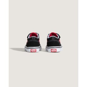 Βρεφικά Παπούτσια Vans Old Skool για Αγόρια Black/Red (Μεγέθη 20-25)