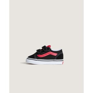 Βρεφικά Παπούτσια Vans Old Skool για Αγόρια Black/Red (Μεγέθη 20-25)
