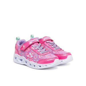Παιδικά Παπούτσια Skechers Heart Lights για Κορίτσια Pink Boogie Love (Μεγέθη 27-35)