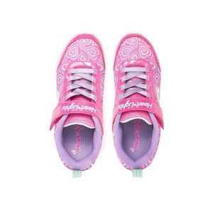 Παιδικά Παπούτσια Skechers Heart Lights για Κορίτσια Pink Boogie Love (Μεγέθη 27-35)