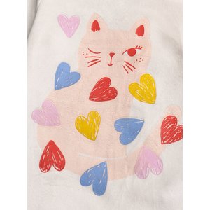 Σετ Παιδικές Πιτζάμες για Κορίτσια Loving Cat