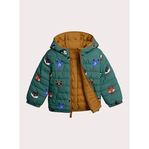 Παιδικό Μπουφάν για Αγόρια Green/Brown Friends - 2 σε 1