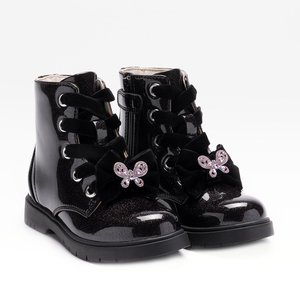 Παιδικά Μποτάκια Lelli Kelly για Κορίτσια Black Butterflies (Μεγέθη 26-35)