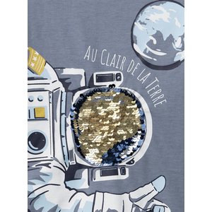 Παιδική Μπλούζα για Αγόρια Grey Astronaut