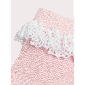 Βρεφικές Κάλτσες για Κορίτσια Pink Lace