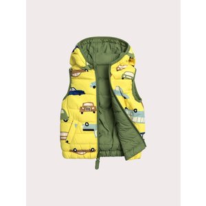 Βρεφικό Αμάνικο Μπουφάν για Αγόρια Olive Cars - 2 σε 1