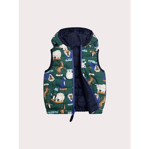 Βρεφικό Αμάνικο Μπουφάν για Αγόρια Navy Arctic - 2 σε 1