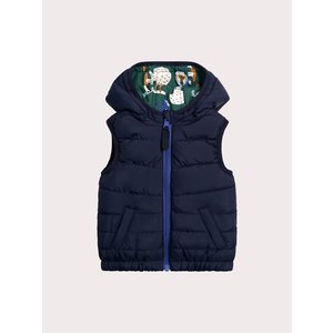 Βρεφικό Αμάνικο Μπουφάν για Αγόρια Navy Arctic - 2 σε 1