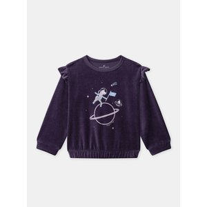 Σετ Παιδικές Πιτζάμες για Κορίτσια Velour Astronaut