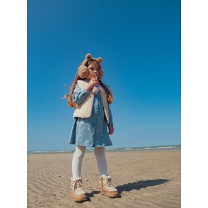 Παιδικό Φόρεμα για Κορίτσια Denim Hearts