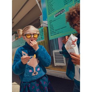 Παιδικό Πουλόβερ για Κορίτσια Navy Deer