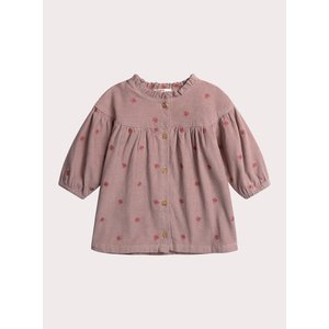 Βρεφικό Φόρεμα για Κορίτσια Dusty Pink Flowers