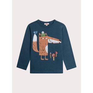Παιδική Μπλούζα για Αγόρια Dark Navy Fox