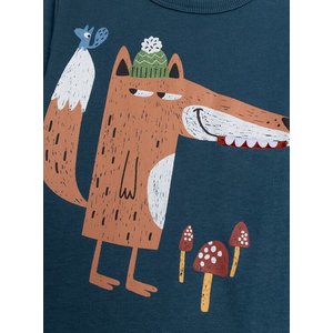 Παιδική Μπλούζα για Αγόρια Dark Navy Fox