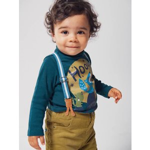 Βρεφική Μπλούζα για Αγόρια Navy Howling