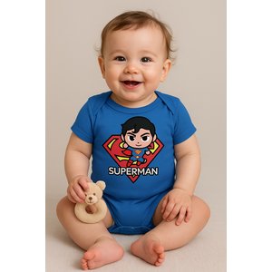 Βρεφικό Φορμάκι για Αγόρια Blue Superman