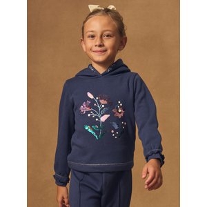 Παιδικό Φούτερ για Κορίτσια Navy Hint