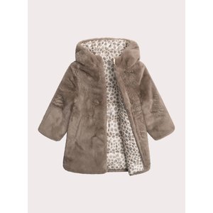 Παιδικό Μπουφάν για Κορίτσια Fluffy Print - 2 σε 1