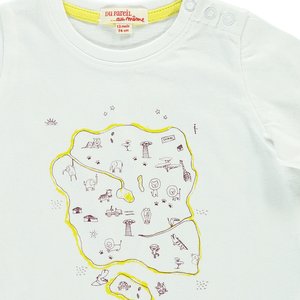 Βρεφική Μπλούζα για Κορίτσια Yellow Zoo