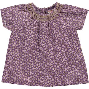 Βρεφική Μπλούζα για Κορίτσια Purple Daisies