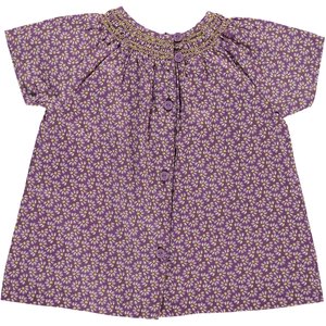 Βρεφική Μπλούζα για Κορίτσια Purple Daisies
